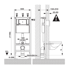 Wall hung wc support frame. Fluidmaster 189pr 747 1 15m Wc Cistern And Frame Fluidmaster