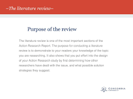 An action research paper documents a an action research paper documents a cycle of inquiry, in which the writer evaluates a problem and develops a strategy of reform. Writing A Literature Review Ppt Download