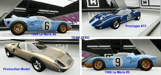 As it happens, though, the first gulf livery gt40 that raced was actually painted a different shade of blue. Ford Gt40 Mk1 Liveries 6 9 From The Famous 1968 Le Mans The Prototype 72 And The Street Legal Production Model Gt Te4m Zero Forza Horizon 4 Forza