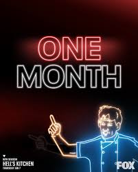 We did not find results for: Hell S Kitchen Only 1 More Month Until The Drama And Cooking Begin You Don T Want To Miss An All New Season Of Hell S Kitchen January 7 On Fox Facebook
