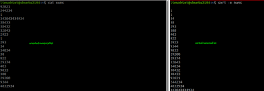 Str_sort(x, decreasing = false, na_last = true, locale = en, numeric = false,.) . How To Sort In Linux Bash By Column