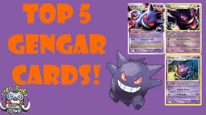 Gengar does not have an ability but it does have two moves. Top 5 Gengar Pokemon Cards Happy Halloween Youtube