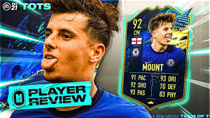 Mason mount has named his fifa 21 ultimate team, and he's stuck by his sacked manager in game! Fifa 21 Tots Mount Player Review 92 Tots Mount Review Fifa 21 Ultimate Team Youtube