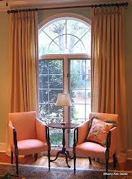 Palladian Window Side Panels With Buttons Curtains For Arched Windows Arched Window Treatments Palladian Window