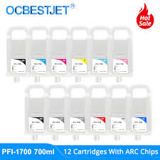 The fix is to call the service centre.what actually happens? Pfi 1700 Pfi1700 Pfi 1700 Refillable Ink Cartridge With Arc Chip For Canon Pro 2000 Pro 2100 Pro 4000 Pro 4100 Pro 6000 Pro 6100 Ink Cartridges Aliexpress