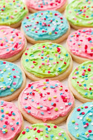 Soft Frosted Sugar Cookies Love And Olive Oil Recipe Soft Frosted Sugar Cookies Easy Sugar Cookies Soft Sugar Cookies
