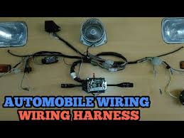 Cable assemblies and wire harnesses may seem similar, but they have plenty of differences. Automobile Wiring System Wiring Harness Automobile Cabels Youtube