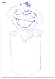 In fact, he loves trash so much that he's rarely seen outside of his trash can ever. Learn How To Draw Oscar The Grouch From Sesame Street Sesame Street Step By Step Drawing Tutorials