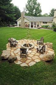 Fabulous Patio With Fire Pit Backyard Backyard Fire Outdoor Fire Pit Designs