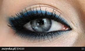 Black And Blue Eyeshadow Posts About Something Blue On Rooted In Love Eye Makeup Blue Eyeliner Hair Makeup