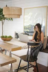 Reveal Dining Room Office Combo With Diy Built In Storage Banquette Dining Room Combo Living Room Dining Room Combo Dining Room Small