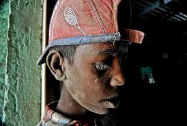 Los niños canteros de la India