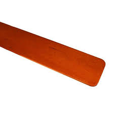 The knee wall is painted white to match the low maintenance vinyl. 8500 Standard Knee Wall Cap Stairsupplies