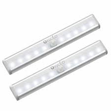 Oxyled Motion Sensor 10 Light Led 1 3 Under Cabinet Light Bar Reviews Wayfair