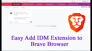 If you are using the idm download manager on pc but the extension is missing on chrome then check out how to add idm extension in chrome, mozilla, and opera. How To Add Idm Extension To Brave Browser Youtube