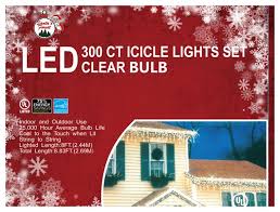 Check spelling or type a new query. Santas Forest 06308 300 Ct Led Icicle Light Set 100 6 Pack Vorg1544956 06308