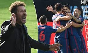 Click here to reveal spoilers. Celta Vigo 0 2 Atletico Madrid Goals From Suarez And Carrasco Seal Win For Diego Simeone S Side Daily Mail Online