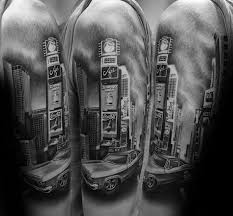 East river tattoo has been tattooing new york clients since 2000. 60 New York Skyline Tattoo Designs For Men Big Apple Ink Ideas