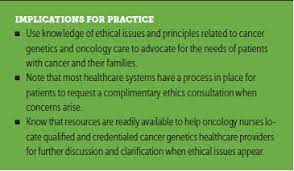 When it comes to gmos, most of the ethical issues that are discussed are about genetically modified animals (as opposed to genetically modified bacteria and plants). Oncology Nursing Society Cjon