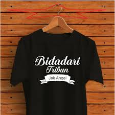 Untuk mendesain baju yang baik tidak harus menggunakan jasa ataupun pergi ke penjahit. Kaos Baju T Shirt Bidadari Tribun Jak Mania Gw Persija Shark Dtgclothing Shopee Indonesia