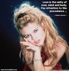 Love is the unity of soul, mind and body. Pay... - StatusMind.com via Relatably.com