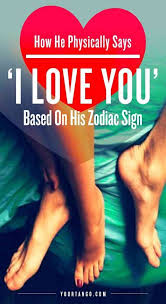 It is normally only used to profess romantic love. How He Physically Says I Love You Based On His Zodiac Sign Signs He Loves You Capricorn Men In Love Cancer Man In Love