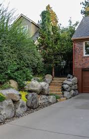 Canon Hill Driveway Spokane Landscaping Pacific Garden Design Landscaping Retaining Walls Landscaping With Boulders Stone Landscaping