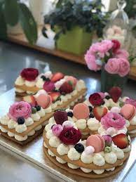 Mascarpone Cream Tart For 18 Years Old Sara Happy Birthday Cake Desserts Mini Cupcakes