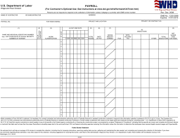 The prevailing wage laws state that contractors are responsible for their subcontractors. Certified Payroll Template Free Template Download Customize And Print