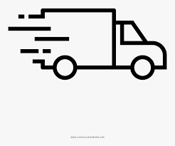 Spread these sheets on the dining. Delivery Truck Coloring Page Delivery Truck Icon Transparent Hd Png Download Kindpng