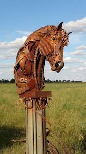 John Lopez Metal Sculptures Recyclart Scrap Metal Art Metal Art Horse Sculpture
