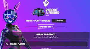 Yokai disco x kitchen gun roblox meme avatars. Fortnite Is Trying To Get Squads Back Together With Reboot A Friend Wilson S Media