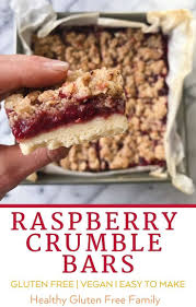Raspberry Crumble Bars Recipe Healthy Desserts Easy Gluten Free Desserts Recipes Free Desserts