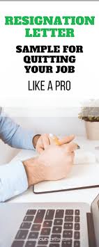 But handovers are a really important and essential process for any organisation. Resignation Letter Sample For Quitting Your Job Like A Pro Cleverism
