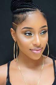 20 Braided Prom Hairstyles Fit For A Queen Shaved Side Hairstyles Braids With Shaved Sides Natural Hair Styles