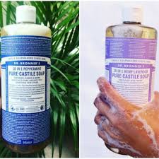 Vinegar and dawn dish soap diy shower cleaner brittany v. 20 Uses For Dr Bronner S Castille Soap For The Body And Home