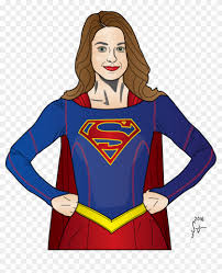How to draw von scott robertson bei thalia entdecken Melissa Benoist As Supergirl Supergirl Cw Drawing Free Transparent Png Clipart Images Download