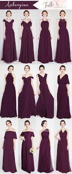 Trending Aubergine Fall Bridesmaid Dress Color Ideas Wedding Weddinginspi Fall Bridesmaid Dresses Eggplant Bridesmaid Dresses Purple Wedding Dress Bridesmaid