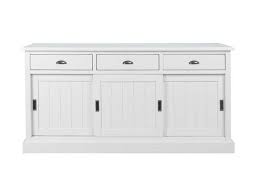 Buffet 3 Portes 3 Tiroirs Charme Coloris Blanc Vente De Buffet Bahut Vaisselier Conforama Vaisselier Meuble Bas Meuble D Angle