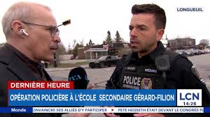 Opération policière: un étudiant aurait été aperçu avec un couteau à l’école Gérard-Filion, à Longueuil