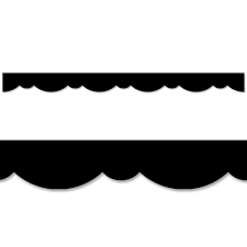Black Stylish Scallops Border Creative Teaching Creative Teaching Press Classroom Displays