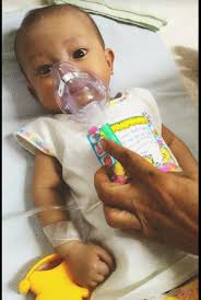 please help baby zyrus with his heart desease