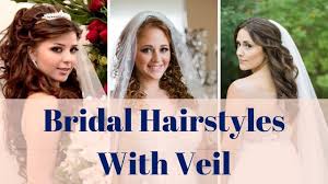 We are on the cusp of wedding and prom season so its time to look at ways to style your hair for yourself! Bridal Hairstyles With Veil 100 Bridal Veil Hair Updo Ideas Youtube