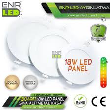 18w Led Panel Led Lamba Metal