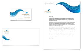 Get an app that will do the work for you. Swimming Pool Cleaning Service Business Card Letterhead Template Word Publisher