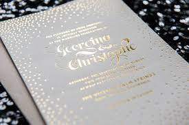 Stella Foiled Invitations Luxury Foiled Gold And Silver Wedding Invitations Foil Wedding Invitations Foil Invitations Wedding Invitations