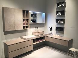 These types of vanities include a small or a large cabinet below or to the side of the sink for bathroom storage that matches the décor. Exquisite Contemporary Bathroom Vanities With Space Savvy Style