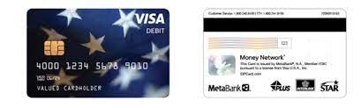 A debit card (also known as a bank card, plastic card or check card) is a plastic payment card that can be used instead of cash when making purchases. Visa Debit Cards Arriving By Mail Have Stimulus Money Loaded On Them