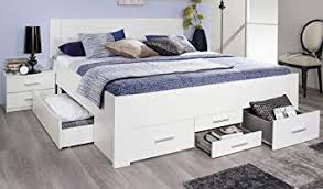 Rauch Mobel Isotta Bett Doppelbett Stauraumbett Mit Schubladen In Weiss Liegeflache 180x200 Cm Stellmasse Bxhxt 185x96x208 Cm Amazon De Kuche Haushalt So ist das polsterbett „lyon auf jeder seite mit zwei bettkästen ausgestattet. rauch mobel isotta bett doppelbett stauraumbett mit schubladen in weiss liegeflache 180x200 cm stellmasse bxhxt 185x96x208 cm