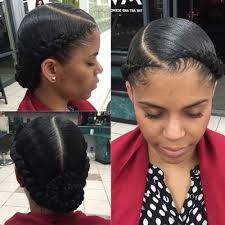 Even for those who have oily hair, this this hairstyle is best for active ladies, especially those in athletics. 20 Beautiful Braided Updos For Black Women